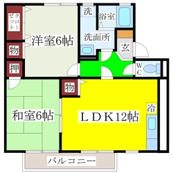 瀬高駅 徒歩24分 2階の物件間取画像